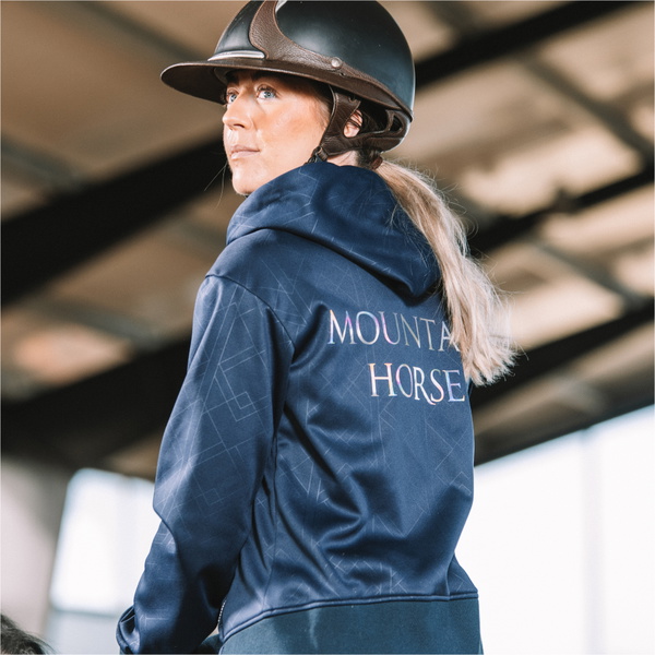 2025 Mountain Horse Mujeres Starla Hoodie 45820432 - Dark Navy